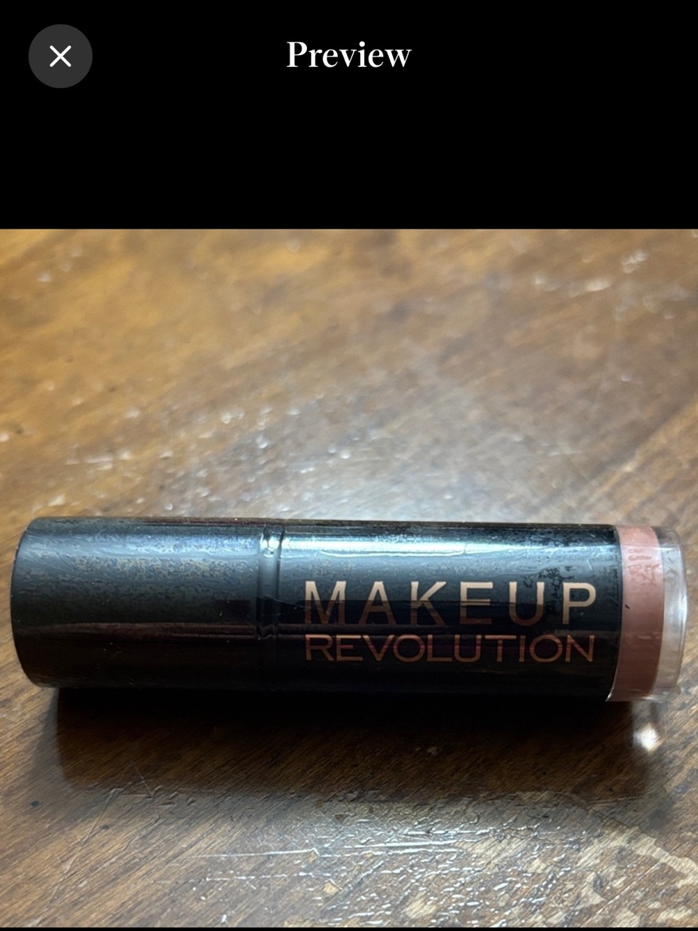 Makeup Revolution Lipstick - Love Nude